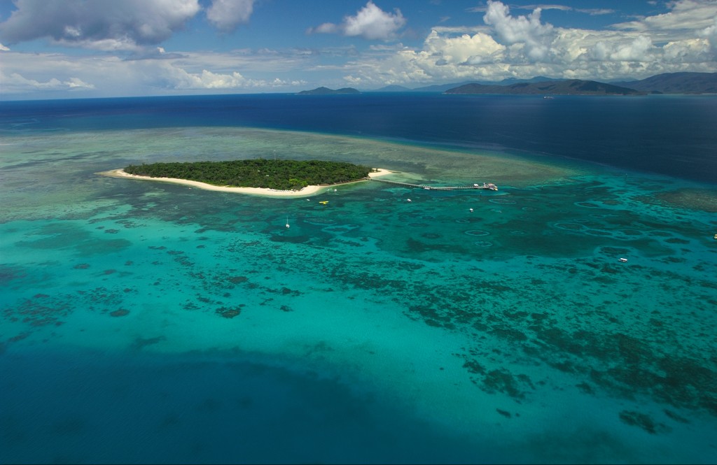 Green Island on The Great Barrier Reef